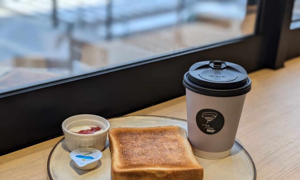 【大分市】コーヒー付きのモーニングセットで朝からゆっくりとした時間が過ごせる『witchcoffee STAND中央町』。