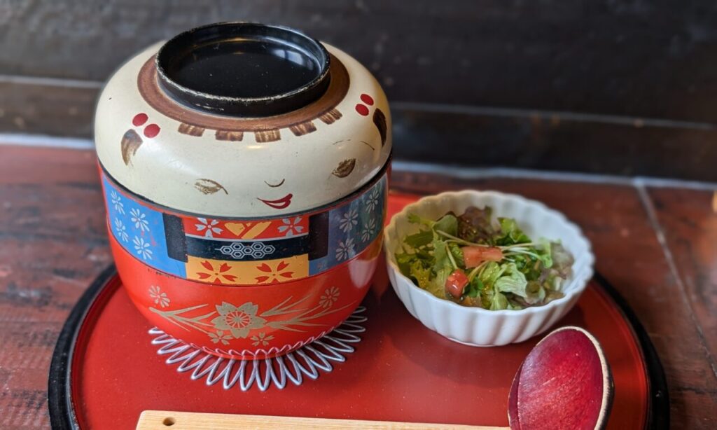 【中津市】趣がある『武庵 花福』のかわいいお弁当は満足感でいっぱいになります。