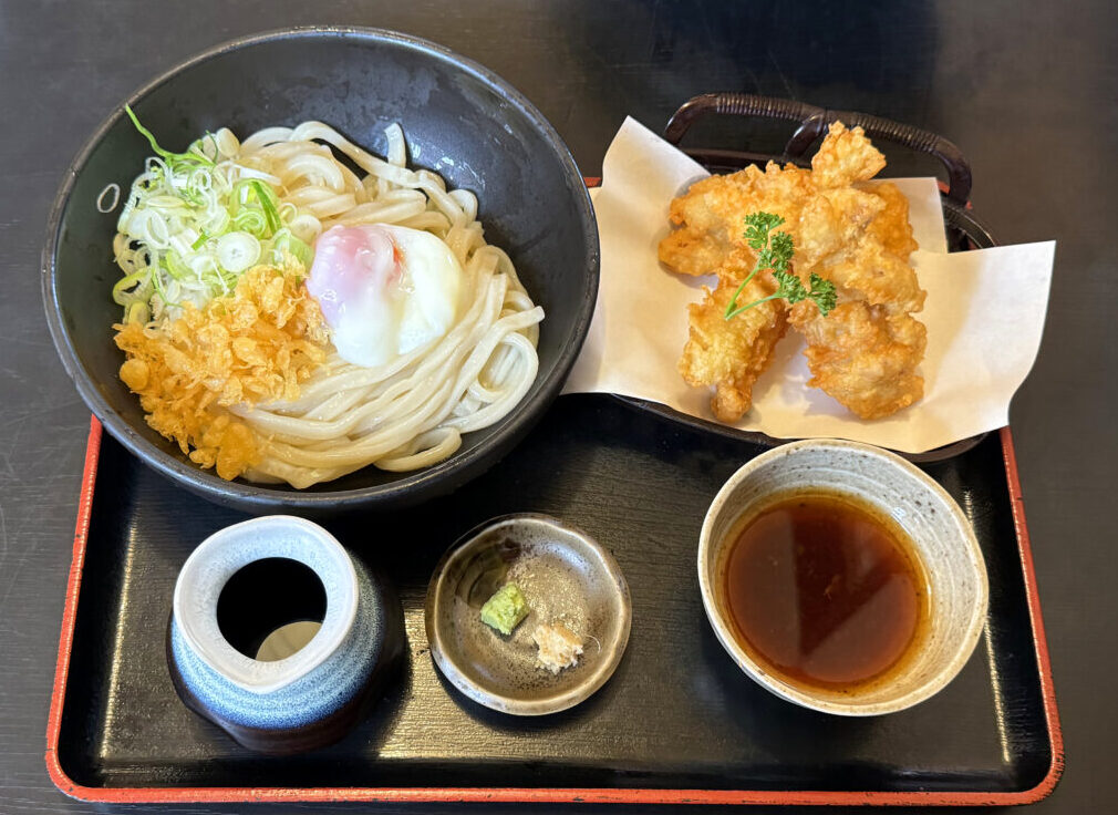 【宇佐市】藤井聡太名人も選んだ「勝負めし」!『うどんや大黒』でとり天ぶっかけうどんを堪能