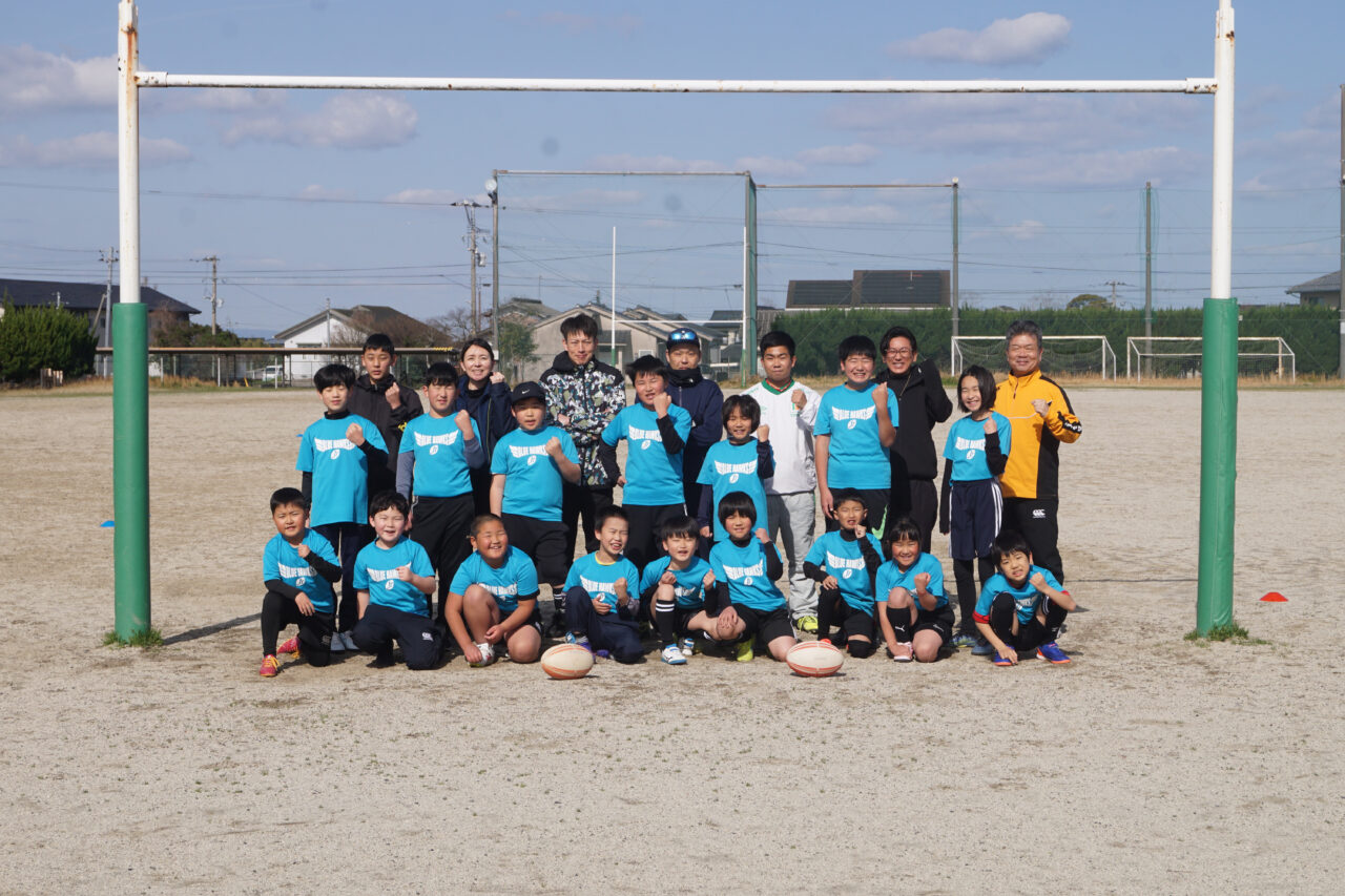 フリーマガジンスマイル連載企画『Let’s スポーツ! vol.26』(高田ブルーホークスジュニア/ラグビー)