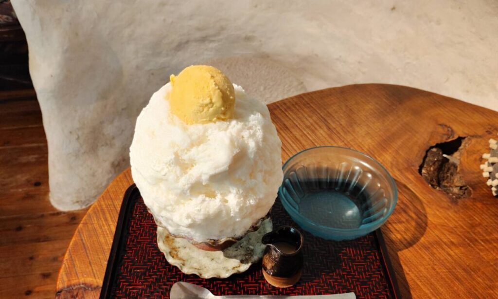 【中津市】癒しカフェ『陶cafeしきろ庵』で、夏のかき氷時間。