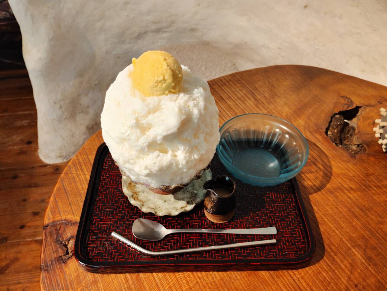 【中津市】癒しカフェ『陶cafeしきろ庵』で、夏のかき氷時間。