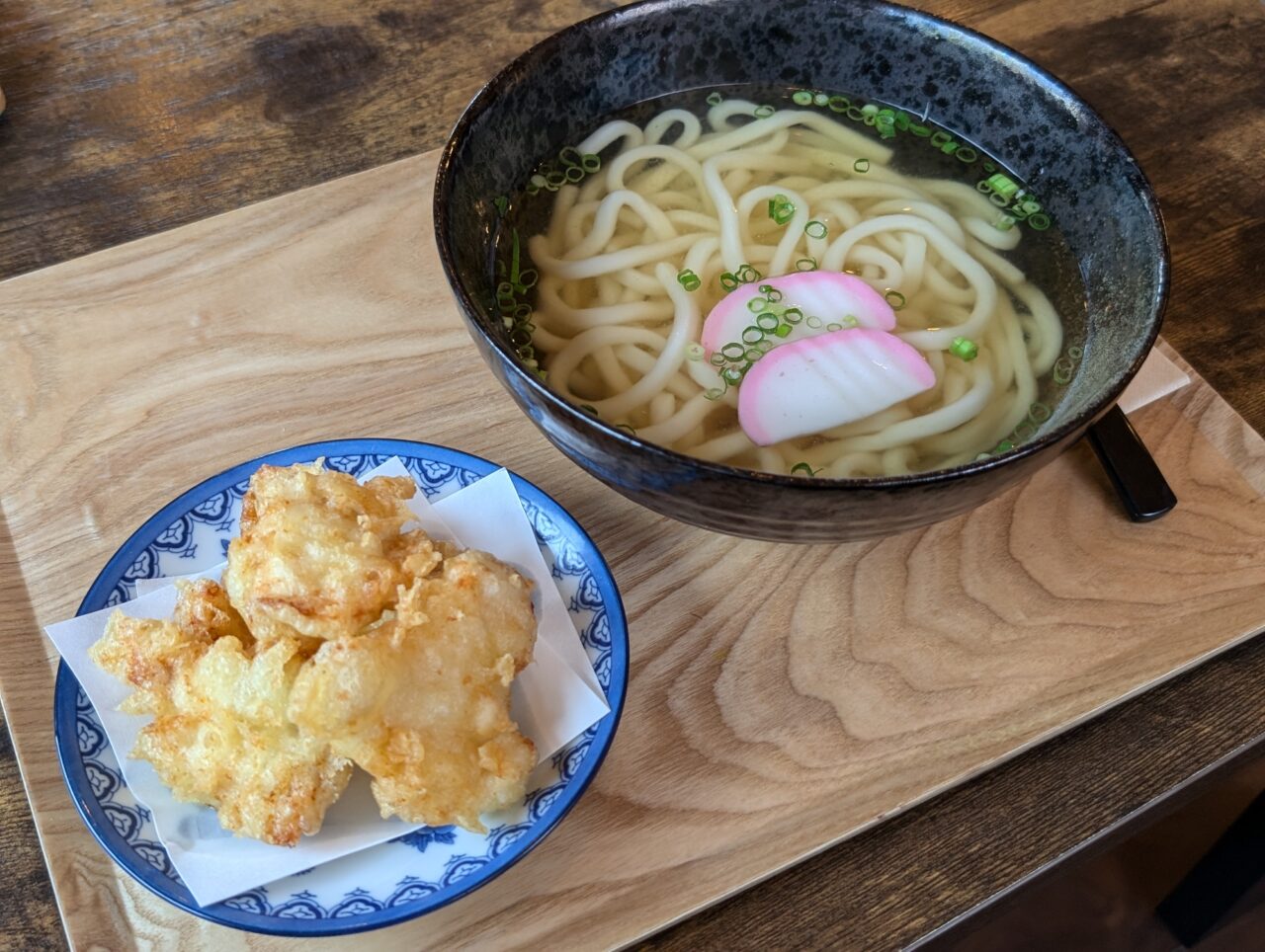 とり天うどん