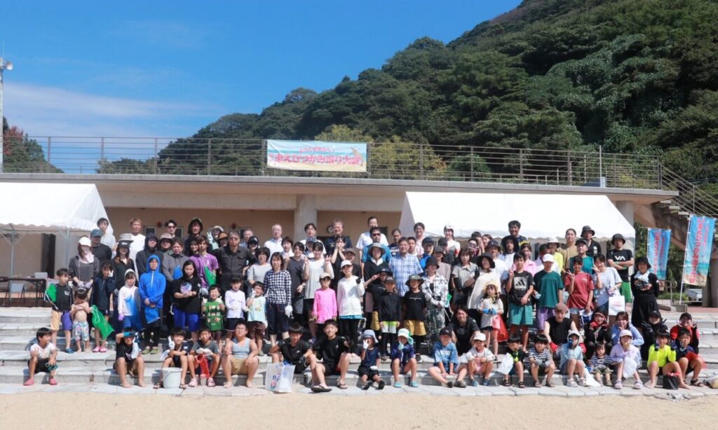 【姫島村】第1回車えびつかみ取り大会に参加してきました。