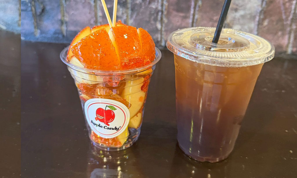 【豊前市】りんご本来のおいしさが際立つ『Apple Candy』。パリッと軽い薄掛けりんご飴&映えスイーツ