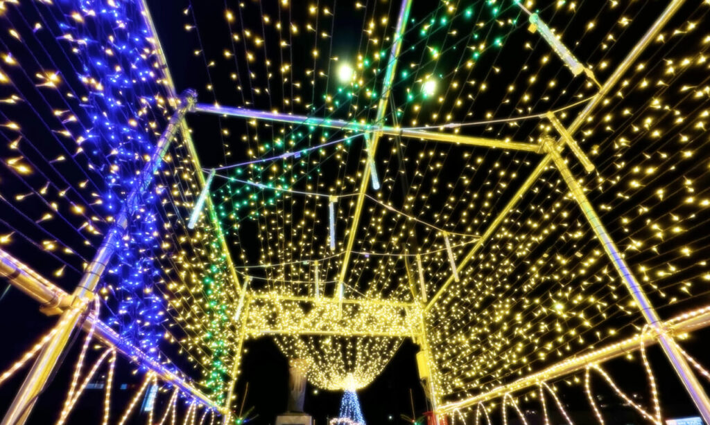 【中津市】『LOVEファンタジア』駅前が光に包まれる冬の夜。家族もカップルも心ときめくイルミネーション。