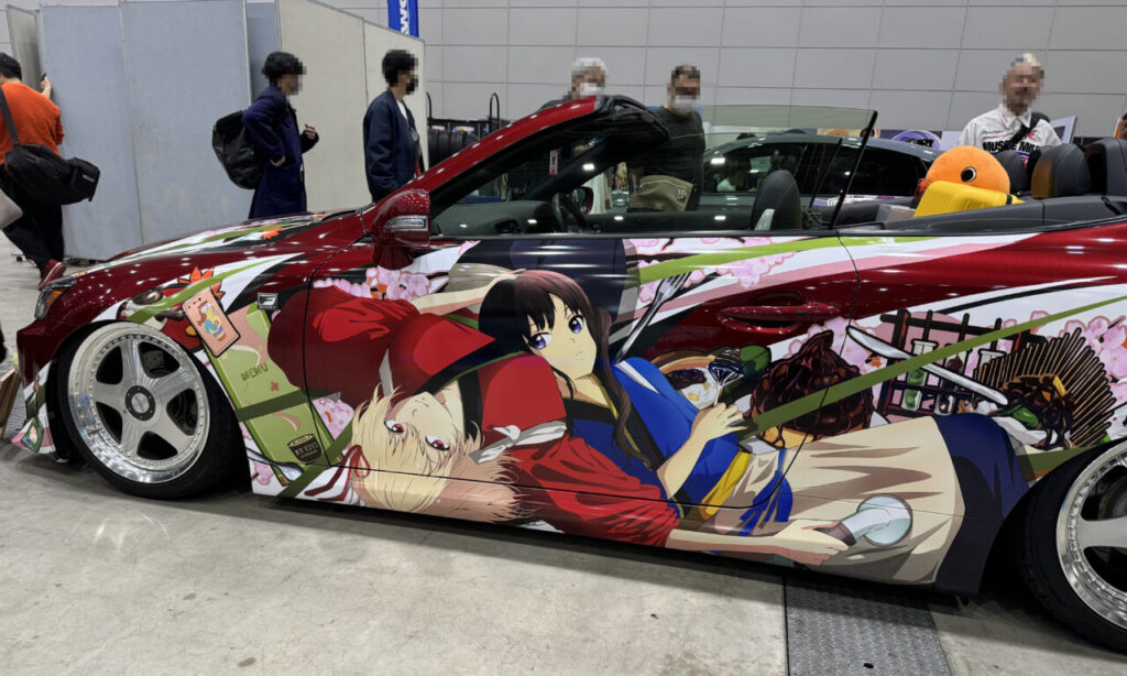 【北九州市】『KPF2025』痛車スナップ。推しが走る!車がキャンバス!!