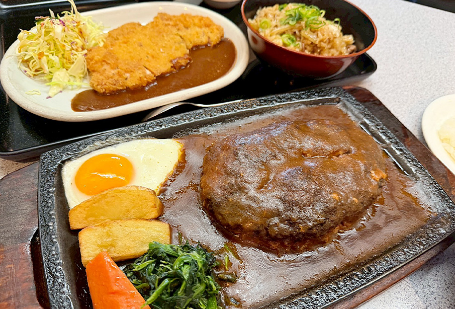 【行橋市】Restaurant 花苑 (かえん)|ジャンボハンバーグと名物牛めしを堪能