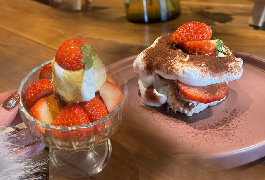 【中津市】『TOCOMA coffee & meal』で旬の人気メニュー、苺スイーツを満喫!