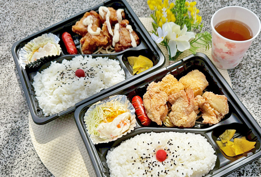 【中津市】中津からあげ『からいち 中津総本店』のからあげ弁当をテイクアウト!中津城でランチ