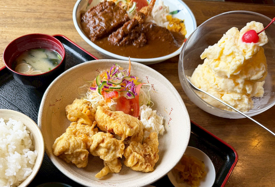 【宇佐市】人気の喫茶店『道しるべ』|ボリューム満点ランチと名物ミルクセーキに大満足