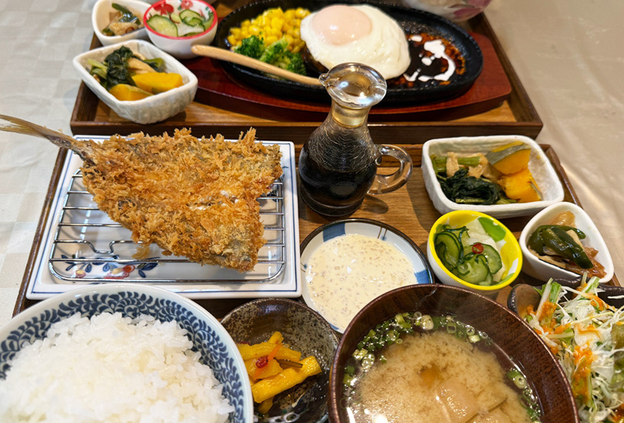 【苅田町】すべて手づくり!ふっくらアジフライと絶品ハンバーグが味わえる『お食事処 ちゃするば』